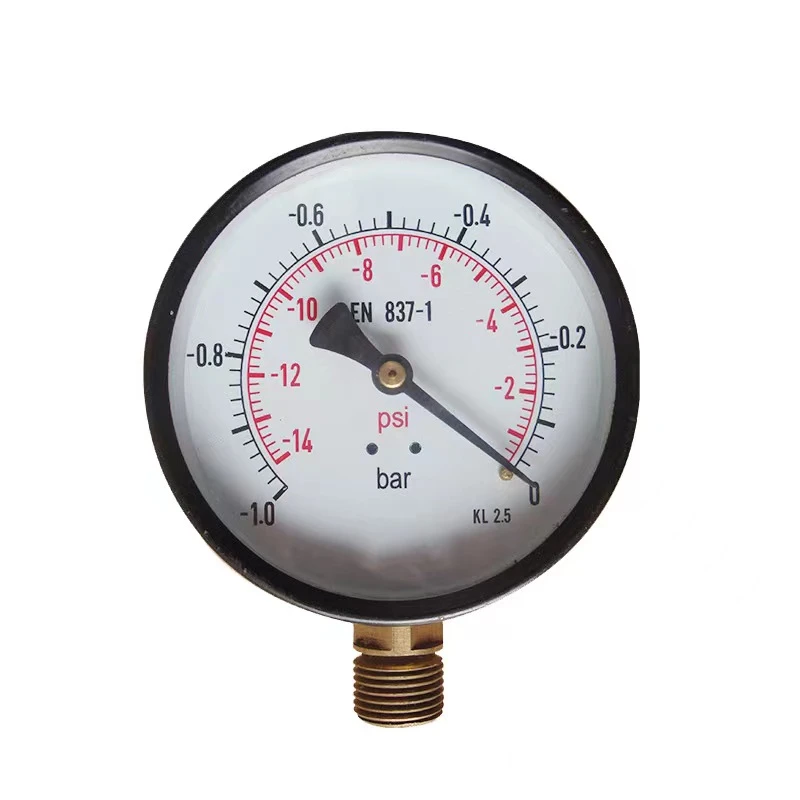 negative pressure pressure gauge negative pressure pressure gauge