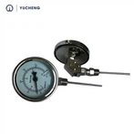 Hoek verstelbare bimetaal thermometer