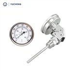 Bimetaalthermometer met thermowell