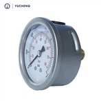 Middenachter gemonteerde manometer