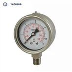 Machine Gebruik met olie gevulde manometer