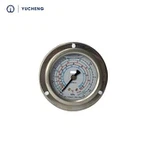 Olie gevulde koeling manometer