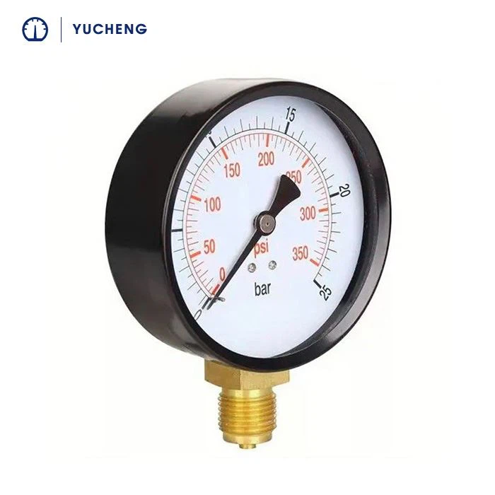Waterdrukmeter 1/4 inch. Onderste verbinding