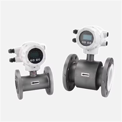 Digital Display Electromagnetic Magnetic Flow Meter For Water